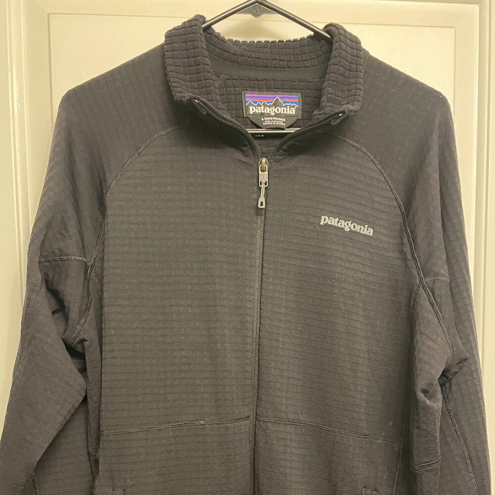 Patagonia R1 Full-Zip Fleece Men's Large Black